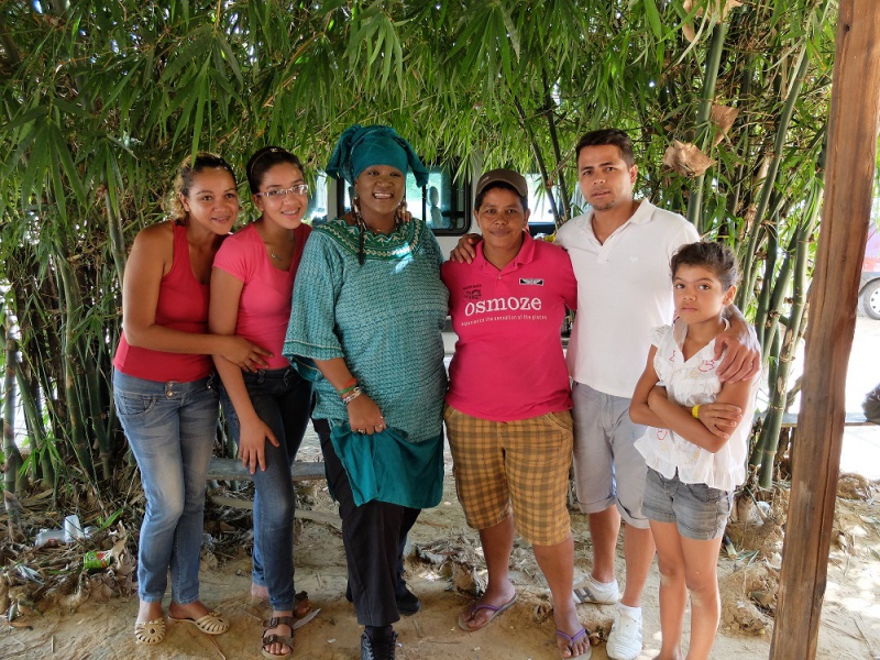 Charity Hicks at Macarenco Encampment