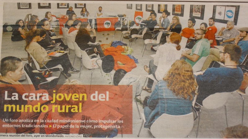 Newspaper coverage of meeting