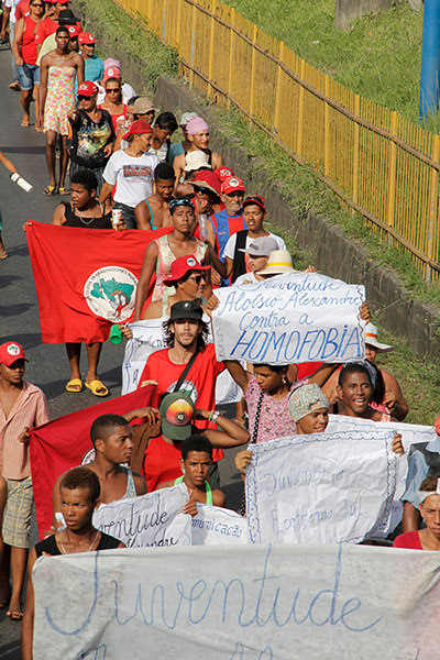 march against homophobia