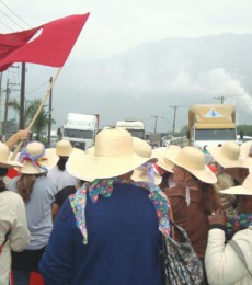 Sao Paulo Highway blocade