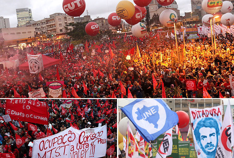Protest Sao Paulo